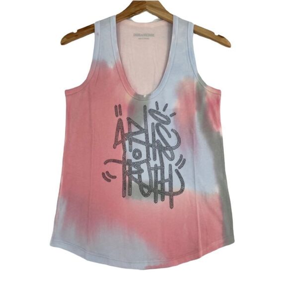 Zadig & Voltaire Art Is Truth Tank Top NWT - Picture 1 of 12